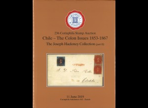 Corinphila-Auktion 236: LChile - The Colon Issues 1853-1867 (11.6.2019)