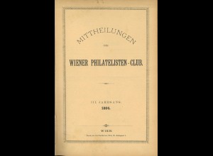 Mittheilungen des Wiener Philatelisten-Club ab 1884