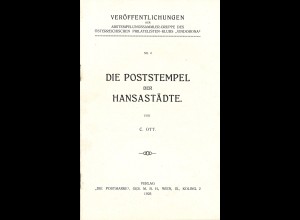 C. Ott: Die Poststempel der Hansestädte (1925)