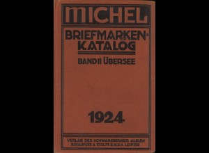 MICHEL Briefmarken-Katalog Band II Übersee 1924