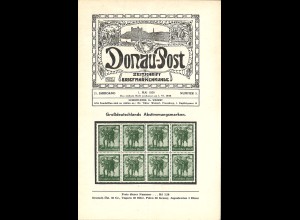 Donaus-Post (85 Hefte aus den jahren 1919–1941)