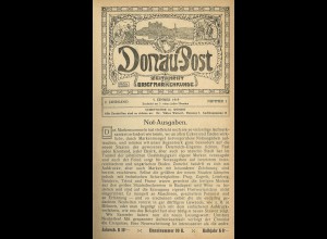 DONAU-POST, 2. Jg. 1919