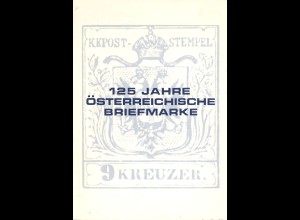 125 Jahre Österreichische Briefmarke. Festschrift des VÖPhV