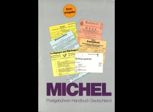 MICHEL Postgebühren-Handbuch Deutschland (2001)