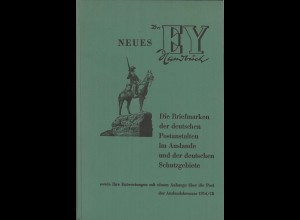 Neues Dr. Ey Handbuch: Die Briefmarken der deutschen Postanstalten im Auslande