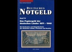Hans-Ludwig Grabowski: Das Papiergeld der deutschen Länder 1871-1948