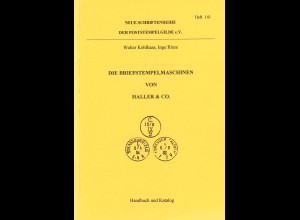 Dr. Kohlhaas/Inge Riese: Die Briefstempelmaschinen von Haller & Co. (1995)
