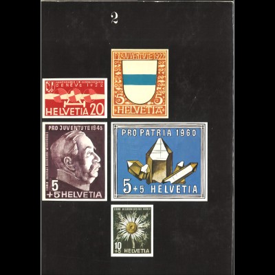 Max Hertsch/Kurth Wirth: Schweizer Briefmarken 2 (1973)