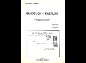 Herbert Stephan: Handbuch-Katalog Notßmaßnahmen in Österreich (1983)