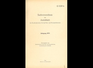 Amtsblatt des Bundesministers für das Post- und Fernemdelwesen (aus 1925-1997)