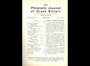 The Philatelic Journal of Great Britin (Jg. 1969-1971)