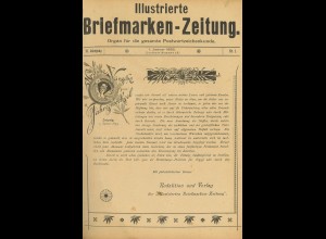 Illustrirte Briefmarken-uzeitung Jan.-Juni 1893