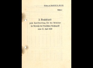 Reichspostamt: Sammel-Lot aus den jahrgängen 1910-1950