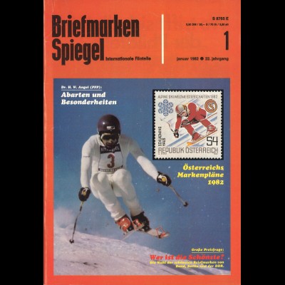 Briefmarken-Spiegel Jg. 1982, lose Einzelhefte