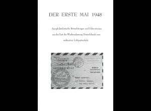 Jörg Kiefer: Der Erste Mai 1948. Aerophilatelistische Betrachtungen