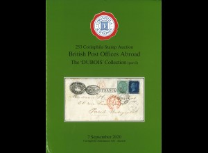 Corinphila Auktion 253/2020: British Post Offices Abroad. The Dubois Coll. (I)