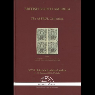 Heinrich-Köhler-Auktion 337/2009:: British North Africa
