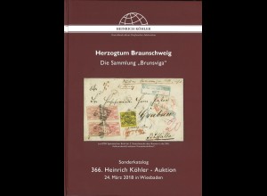 Heinrich-Köhler-Auktion 366/2018:: Herzogtum Braunschweig