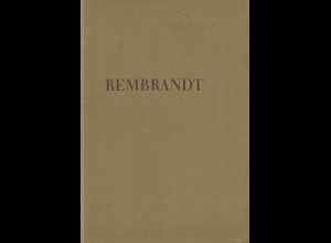 Antonio Munoz: REMBRANDT (Leipzig 1943)