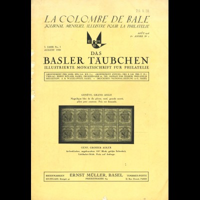 Das Basler Täubchen/ Die Basler Taube (aus 1928-1954)