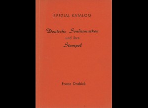 Franz Drabick: Spezial-Katalog Deutsche Sondermarken und ihre Stempel (1961)