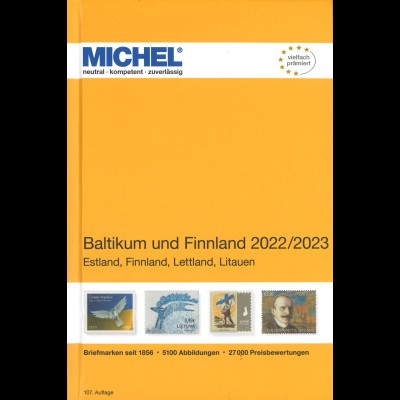 MICHEL Europa: Baltikum und Finnland 2022/2023