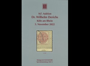 167. Dr. Derichs-Auktion, 5.11.2022: Königreich Hannover. Spezialsammlung (I)