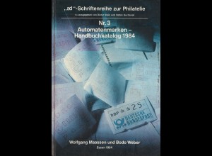 Maassen/Weber: Automatenmarken - Handbuchkatalog 1984