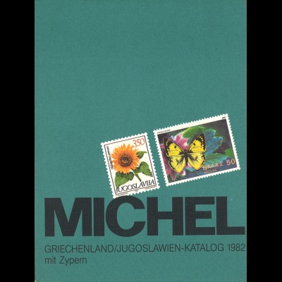 MICHEL Griechenland/Jugoslawien-Katalog 1982 (mit Zypern)