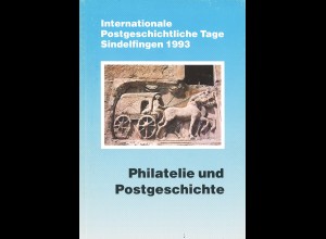 Internationale postgeschichtliche Tage Sindelfingen 1993. Katalog