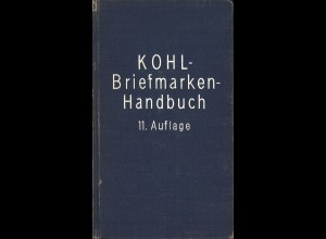 Dr. H. Munk: Kohl Briefmarken-Handbuch, 11. Aufl., Band V (1936)