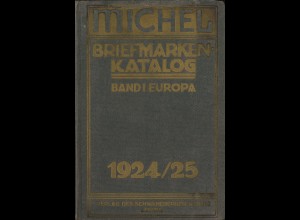 MICHEL Briefmarkenkatalog Europa Band I / 1924/25
