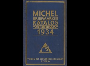 MICHEL Europa Katalog 1934