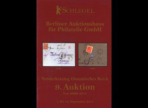 9. Schlegel-Auktion Sept. 2011: Sonderkatalog Osmanisches Reich