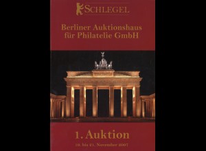 1. Schlegel-Auktion Berlin, Nov. 2007