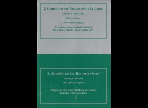 ForGe Lettland: 2. Symposium zur Postgeschichte Lettlands, 9.8.2003