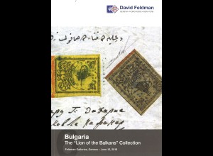 David Feldman auction 10.6.2016: Bulgaria. The "Lion of the Balkans" Collection