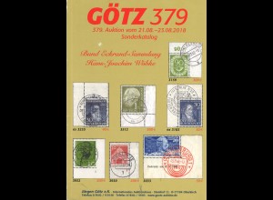 Götz-Auktion 379, Aug. 2018: Bund Eckrand-Sammlung Hans-Joachim Wöbke