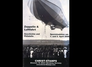 Christ-Stamps: Zeppelin und Luftfahrt / Zeppelin and Aviation (2 Kataloge)