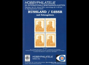 Hobbyphilatelie, 25.1.2005: Russland / UdSSR und Nebengebiete