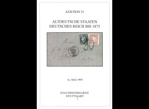 Württembergisches Auktionshaus, 1995:Altdeutsche Staaten. Dt. Reich bis 1875