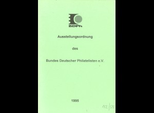 BDPh: Ausstellungsordnungen 1995 + 1999 + Imagebroschüre