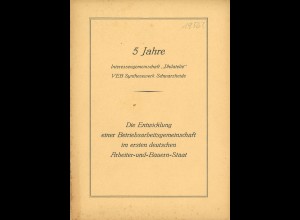 Arbeitsgemeinschaften im Kulturbund der DDR (3 Broschüren von ca. 1956-1974)