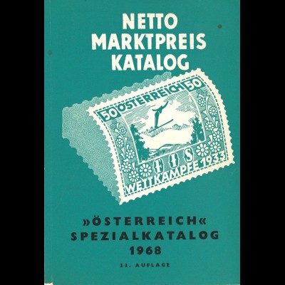 (ANK) Österreich Spezialkatalog 1968 (23. Auflage)