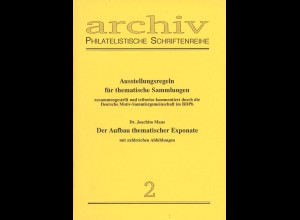 Ausstellungsregeln für thematische Sammlungen / Der Aufbau themat. Exponate 1991