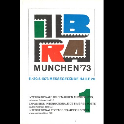 IBRA 73 München. INFO 1