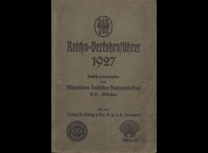 ADAC: Reichs-Verkehrsführer 1927