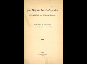 Zur Reform des Paketportos in Deutschland und Österreich-Ungarn (1898)