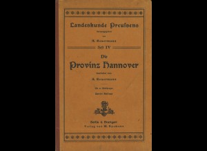 A. Beuermann: Die Provinz Hannover (2. Auflage 1910)