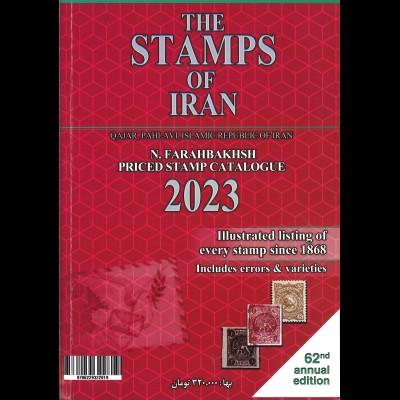 N. Farabakhsh Catalogue of "The Stamps of Iran", 62. Auflage 2023
